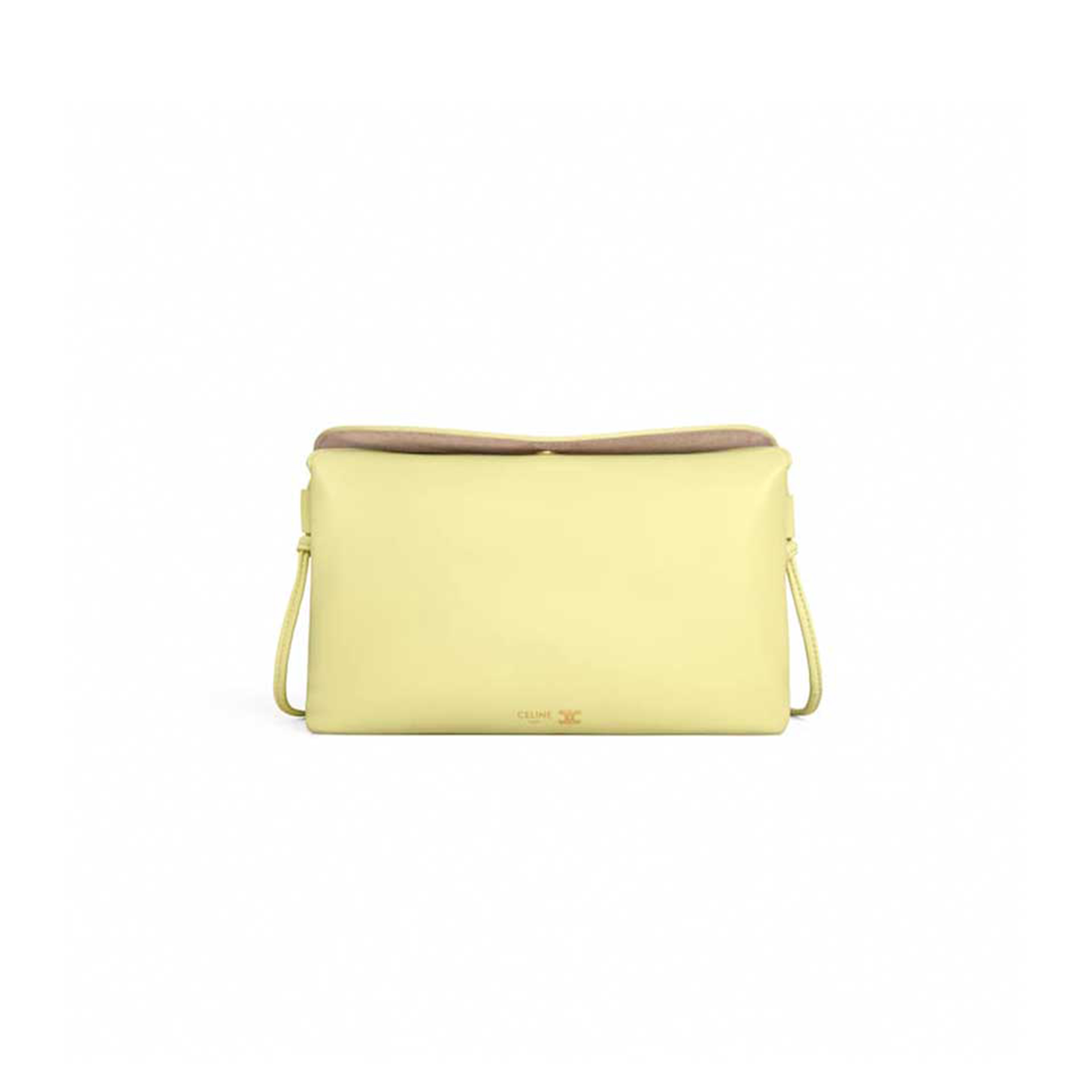 CELINE TRIO FLAP IN SMOOTH LAMBSKIN 10P862O86.11CU (22.5*13*3.5cm)